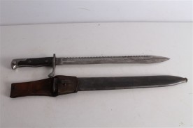 Original WWII German K98 05 Mauser Bayonet Knife.