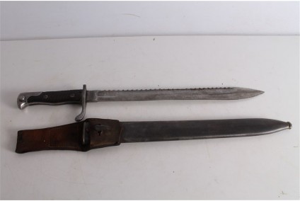 Original WWII German K98 05 Mauser Bayonet Knife.