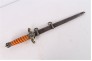 Original WWII Officer Infantry Dirk Dagger with Scabbard.