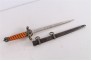 Original WWII Officer Infantry Dirk Dagger with Scabbard.